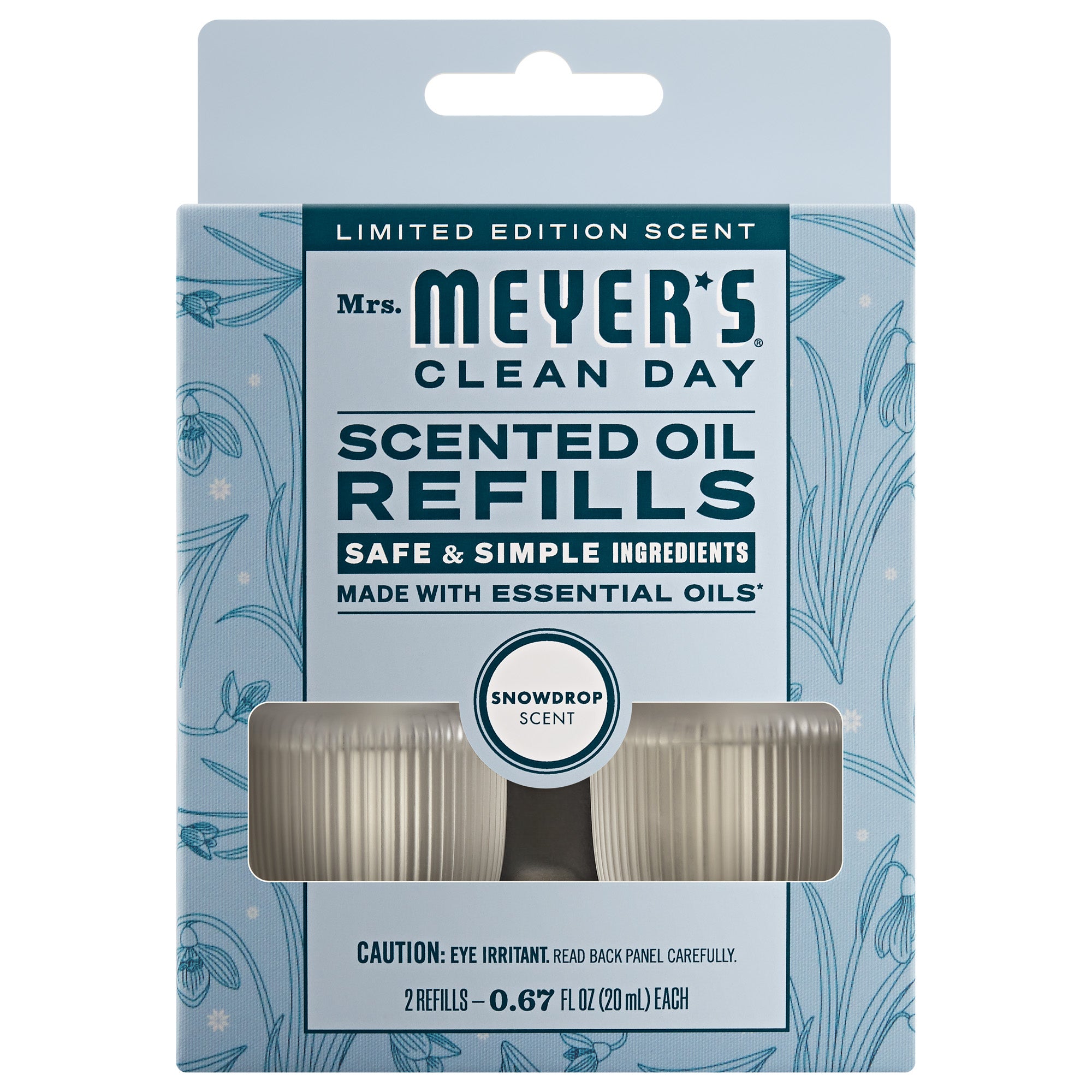 Snowdrop Plug In Scented Oil Refill, 2-Pack